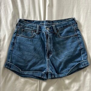 American Eagle Outfitters Women's Blue Denim Shorts